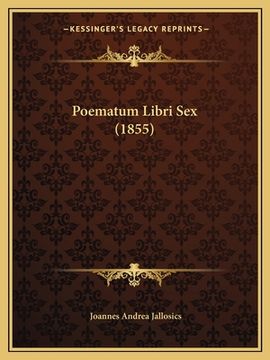 portada Poematum Libri Sex (1855) (en Latin)