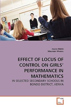 portada effect of locus of control on girls' performance in mathematics (en Inglés)