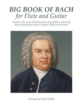 portada Big Book of Bach for Flute and Guitar