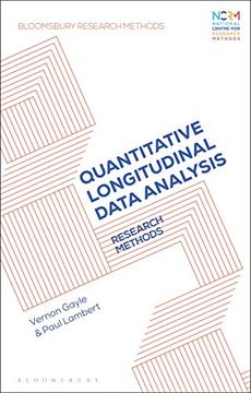 portada Quantitative Longitudinal Data Analysis: Research Methods (Bloomsbury Research Methods) (en Inglés)