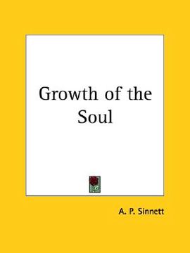 portada growth of the soul (en Inglés)