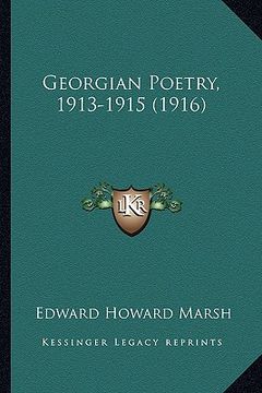portada georgian poetry, 1913-1915 (1916)