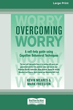 portada Overcoming Worry: A Self-Help Guide Using Cognitive Bahvioural Techniques (en Inglés)