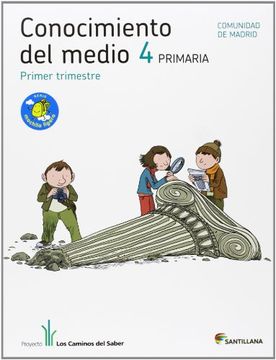portada (mad).(12).conocimiento 4º.prim.(madrid) caminos saber (in Spanish)