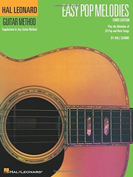 portada Hal Leonard Guitar Method: Easy pop Melodies - 3rd Edition (Hal Leonard Guitar Method (Songbooks)) 