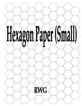 portada Hexagon Paper (Small): 50 Pages 8.5" X 11"