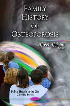portada family history of osteoporosis (en Inglés)