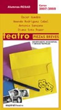 portada Teatro. Piezas breves 2007-2008 (in Spanish)