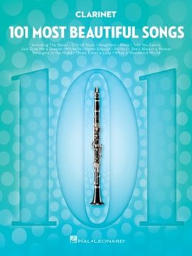 portada 101 Most Beautiful Songs for Clarinet (en Inglés)