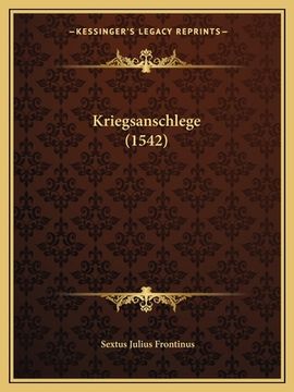 portada Kriegsanschlege (1542) (en Alemán)