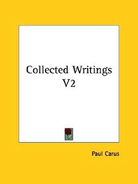 portada collected writings v2 (in English)