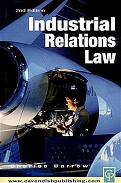 portada barrow: industrial relations law 2/e (en Inglés)