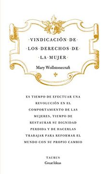 portada Vindicación de los Derechos de la Mujer (in Spanish)