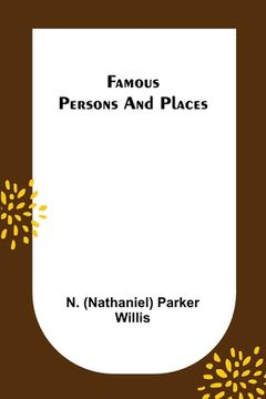 portada Famous Persons and Places (en Inglés)
