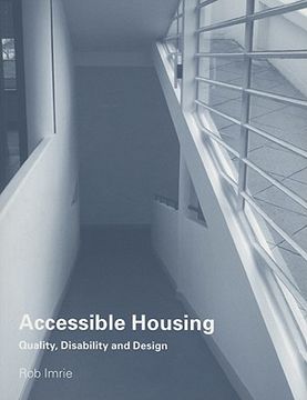 portada accessible housing: quality, disability and design (en Inglés)