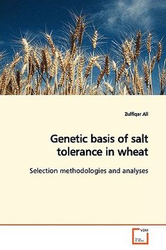 portada genetic basis of salt tolerance in wheat (en Inglés)
