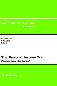 portada the personal income tax: phoenix from the ahes cea 191contributions to economic analysis vol. 191 (en Inglés)