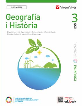 portada Geografia i Historia 3 ib (Comunitat en Xarxa) (en Catalá)