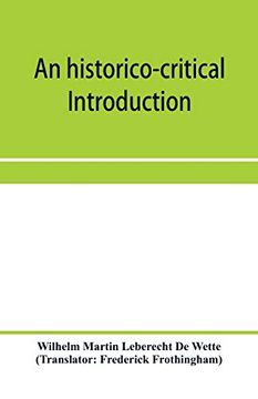 portada An Historico-Critical Introduction to the Canonical Books of the new Testament (en Inglés)