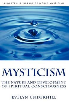 portada mysticism: the nature and development of spiritual consciousness (en Inglés)