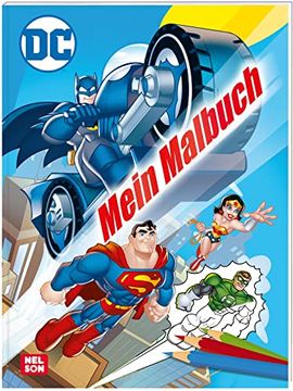 portada Dc Superhelden: Mein Malbuch (en Alemán)