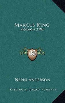 portada marcus king: mormon (1908) (en Inglés)