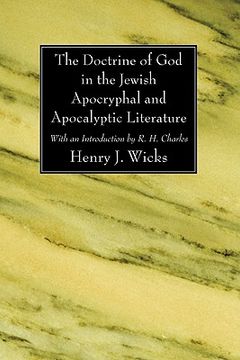 portada the doctrine of god in the jewish apocryphal and apocalyptic literature