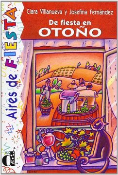 portada De Fiesta En Otoño. Serie Aires De Fiesta. Libro: De Fiesta En Otono (Ele- Lecturas Gradu.Adultos)