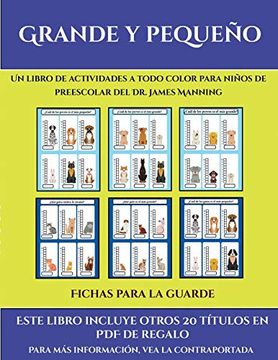 portada Fichas Para la Guarde (Grande y Pequeño): Este Libro Contiene 30 Fichas con Actividades a Todo Color Para Niños de 4 a 5 Años