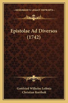 portada Epistolae Ad Diversos (1742) (en Latin)