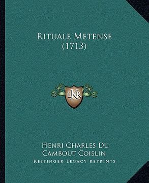 portada Rituale Metense (1713) (en Latin)
