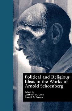 portada political and religious ideas in the works of arnold schoenberg