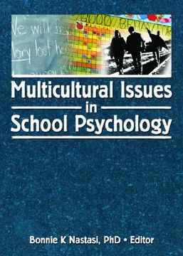 portada multicultural issues in school psychology (en Inglés)