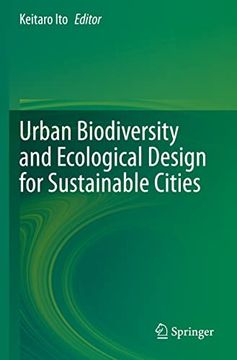 portada Urban Biodiversity and Ecological Design for Sustainable Cities (en Inglés)