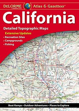 portada Delorme Atlas & Gazetteer: California (in English)