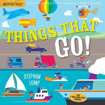 portada Indestructibles: Things That Go! (in English)