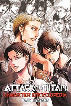 portada Attack on Titan Character Encyclopedia (libro en Inglés)