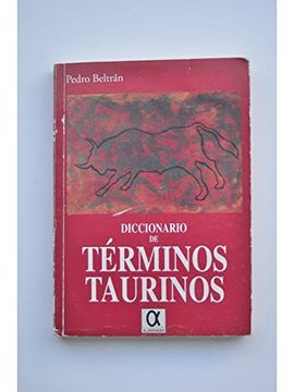portada Diccionario de términos taurinos (in Spanish)