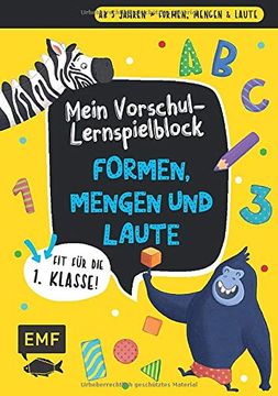 portada Mein Bunter Lernspielblock? Vorschule: Formen, Mengen und Laute: Übungen und Rätsel ab 5 Jahren (en Alemán)