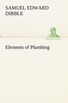 portada elements of plumbing (en Inglés)