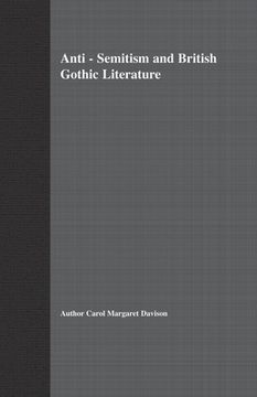 portada Anti-Semitism and British Gothic Literature (en Inglés)