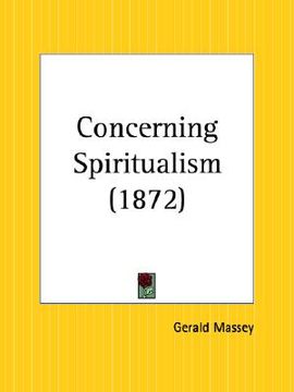 portada concerning spiritualism (in English)