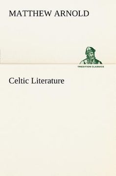 portada celtic literature (in English)