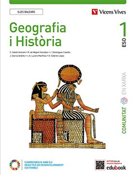 portada Geografia i Historia 1 ib (Comunitat en Xarxa) (en Catalá)