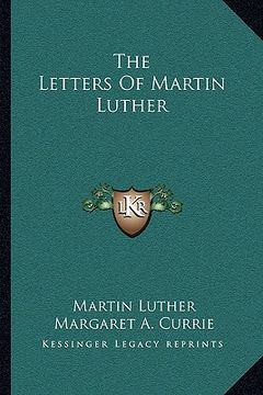 portada the letters of martin luther