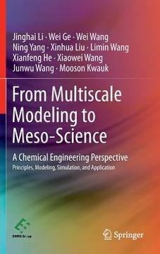 portada from multiscale modeling to meso-science: a chemical engineering perspective (en Inglés)