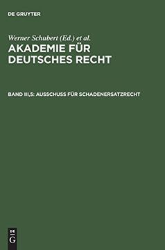 portada Ausschuß für Schadenersatzrecht (en Alemán)