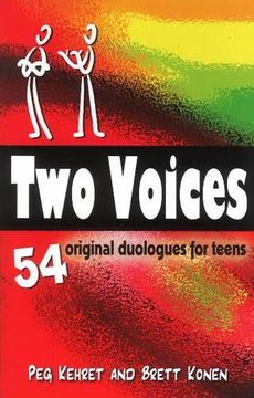 portada Two Voices: 54 Duet Scenes for Teens (en Inglés)
