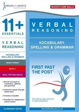 portada 11+ Essentials Verbal Reasoning: Vocabulary, Spelling & Grammar Book 2 (en Inglés)