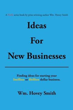 portada Ideas for New Businesses (en Inglés)
